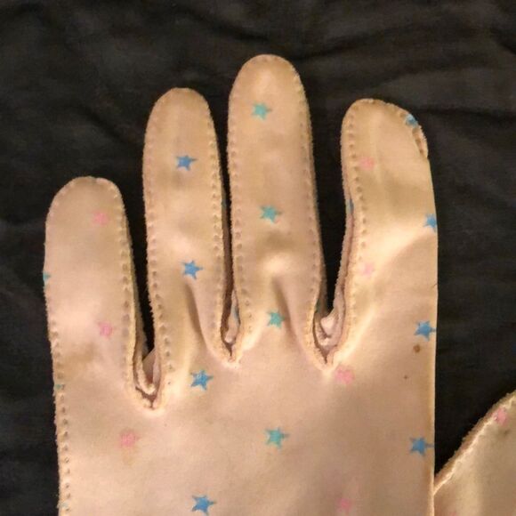 Vintage Madeleine Debs Ladies Gloves Stars Small - Picture 3 of 16